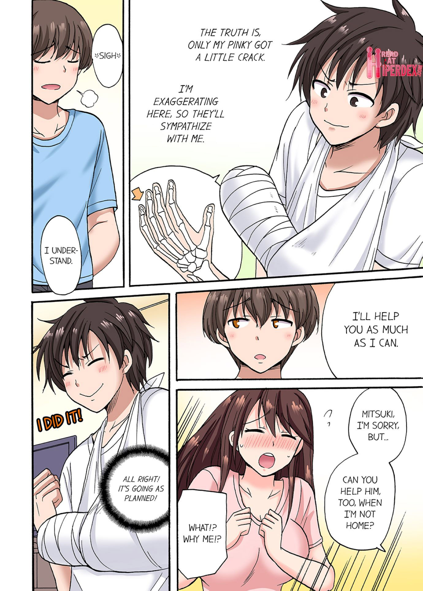 You Said Just the Tip… I Asked My Brother’s Girlfriend to Have Sex With Me Without a Condom!! - Chapter 14 Page 4