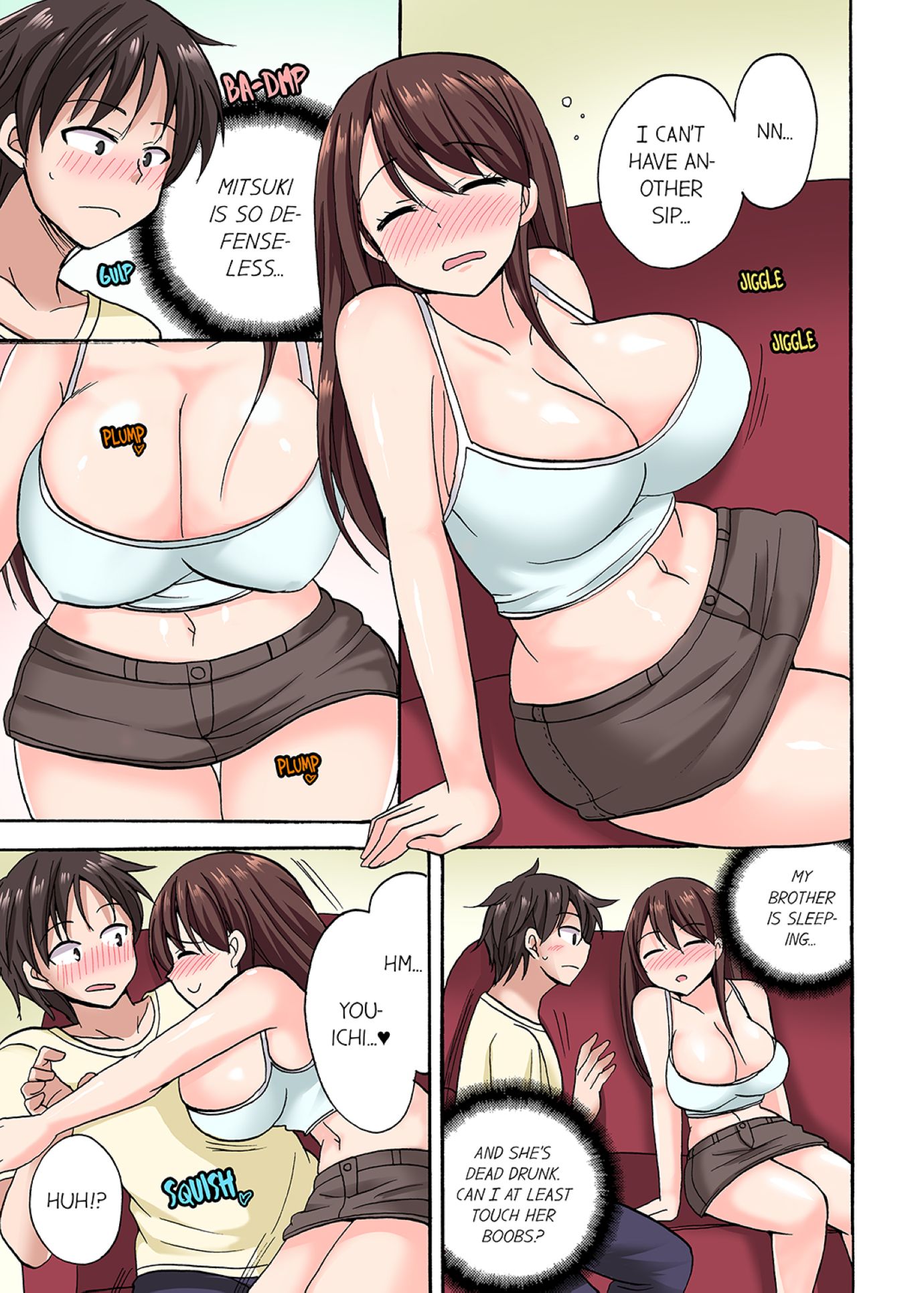 You Said Just the Tip… I Asked My Brother’s Girlfriend to Have Sex With Me Without a Condom!! - Chapter 17 Page 1