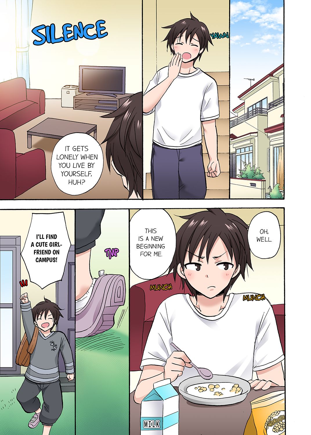 You Said Just the Tip… I Asked My Brother’s Girlfriend to Have Sex With Me Without a Condom!! - Chapter 54 Page 1