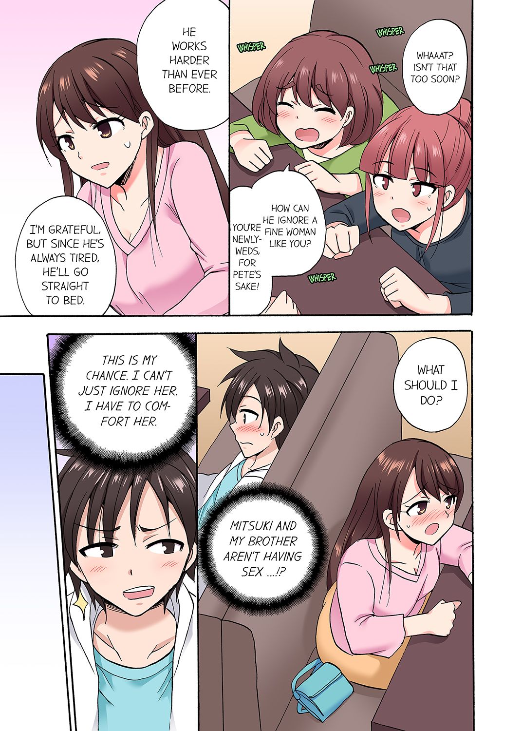 You Said Just the Tip… I Asked My Brother’s Girlfriend to Have Sex With Me Without a Condom!! - Chapter 55 Page 7