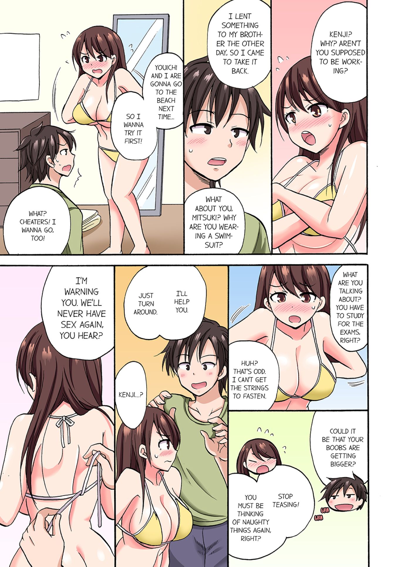 You Said Just the Tip… I Asked My Brother’s Girlfriend to Have Sex With Me Without a Condom!! - Chapter 7 Page 7