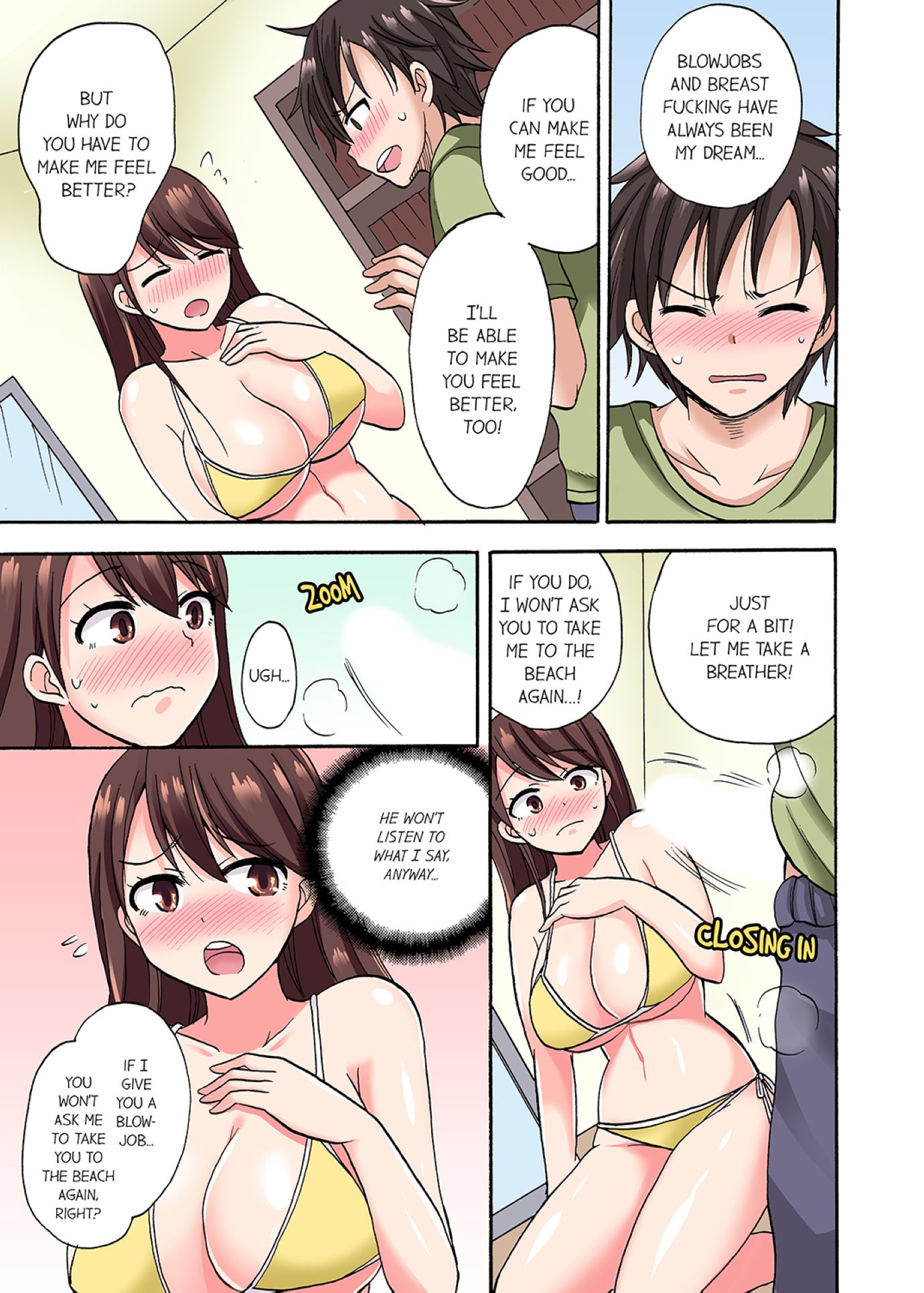 You Said Just the Tip… I Asked My Brother’s Girlfriend to Have Sex With Me Without a Condom!! - Chapter 8 Page 1