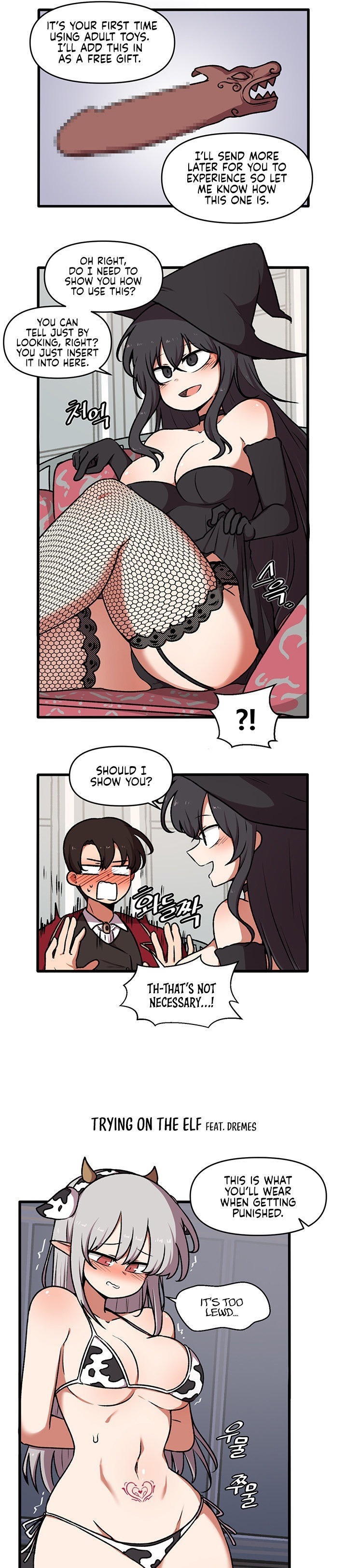 Elf Who Likes To Be Humiliated - Chapter 45 Page 33