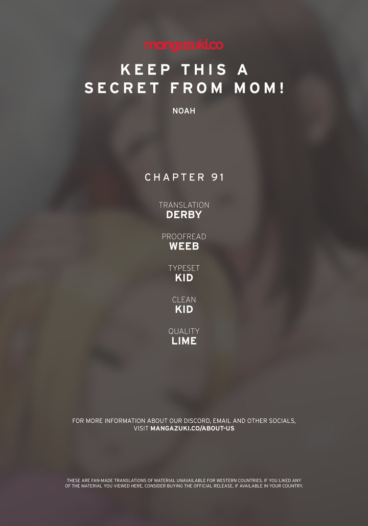 Keep it a secret from your mother! - Chapter 91 Page 1