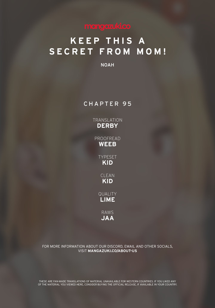 Keep it a secret from your mother! - Chapter 95 Page 1