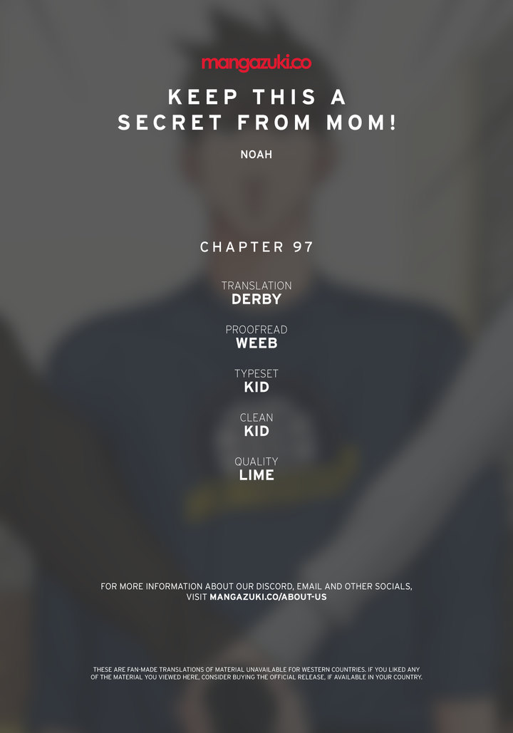 Keep it a secret from your mother! - Chapter 97 Page 1